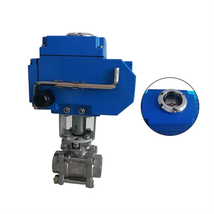 Q911F-16P DN50 Electric Threaded Ball Valve