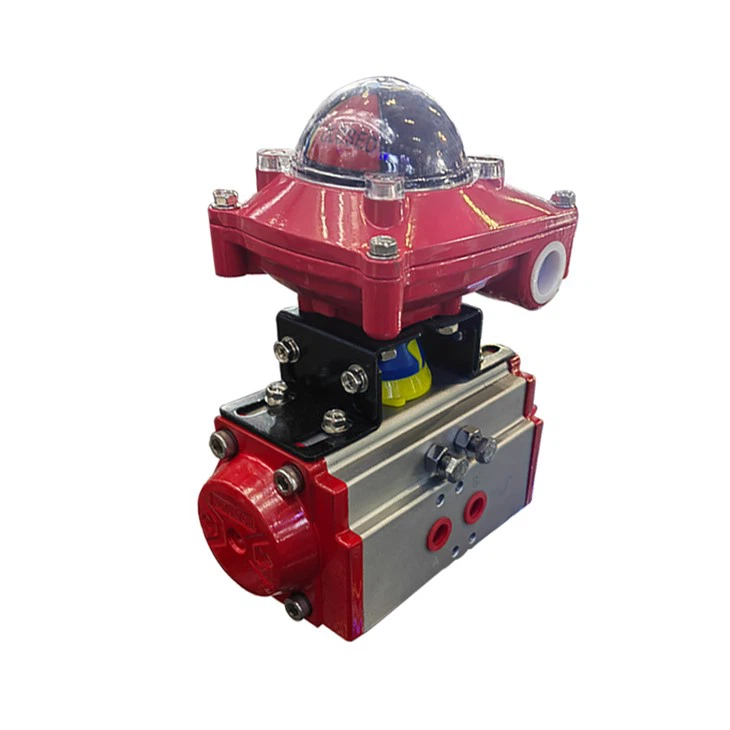 Fire Extinguisher Solenoid Valve And Limit Switch With Actuator