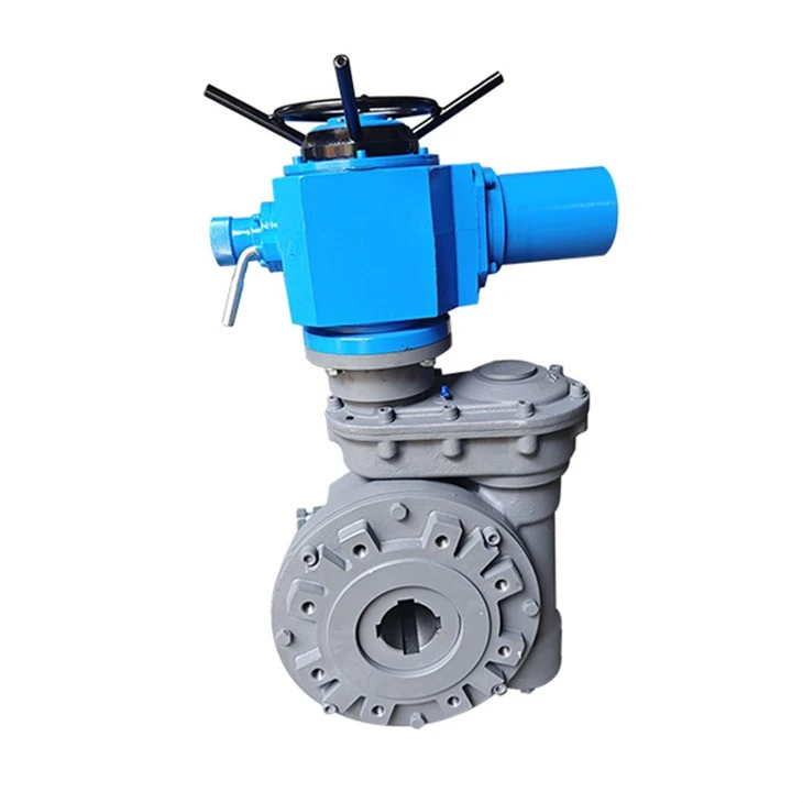 Big Torque Gearbox Quarter Turn Electric Actuator